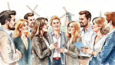 Hollanda girişimcilik ekosisteminde ağ kurma ve bağlantı inşa etme stratejileri.