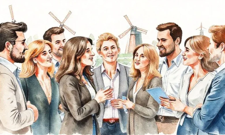 Hollanda girişimcilik ekosisteminde ağ kurma ve bağlantı inşa etme stratejileri.