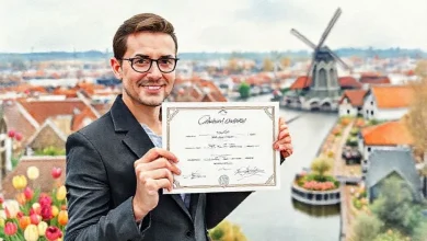 Hollanda'da kariyer hedefleyen bir profesyonel, denklik belgesiyle geleceğine adım atıyor.