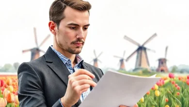 Hollanda'da kısa süreli çalışma izni başvuru formu ve gerekli belgeler. Detaylı rehber.