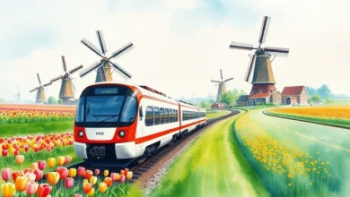 Hollanda'da Şehirler Arası Yolculuk İçin En Uygun Seçenekler